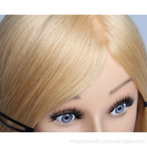 hairdressing head manufacture,613 practice dolls blond color